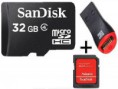 Cartão Memoria Micro Sd 32gb + Leitor Usb + Sd Frete Gratis